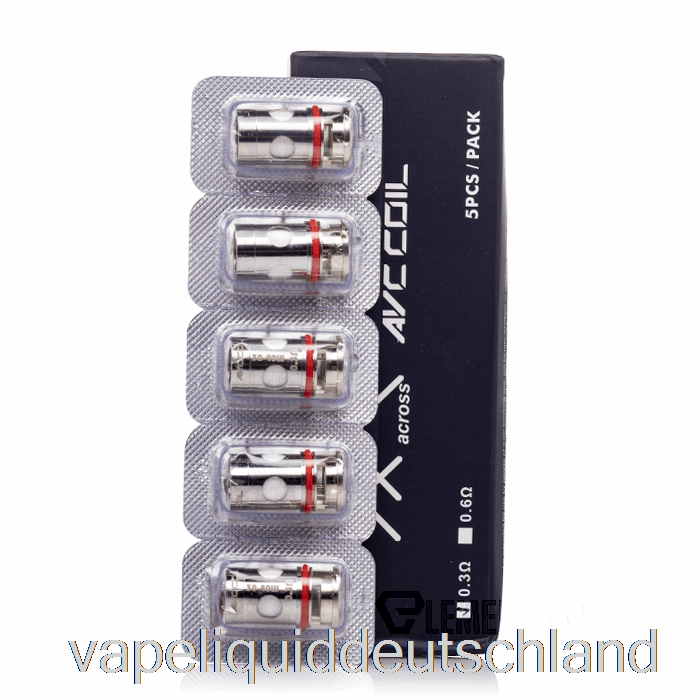 Across Vape AVC Ersatzspulen 0,3 Ohm Mesh Spulen Vape Deutschland